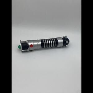 Star Wars Yoda/Luke Skywalker Light Sabre Flick Out Extendable Green 2002 Hasbro